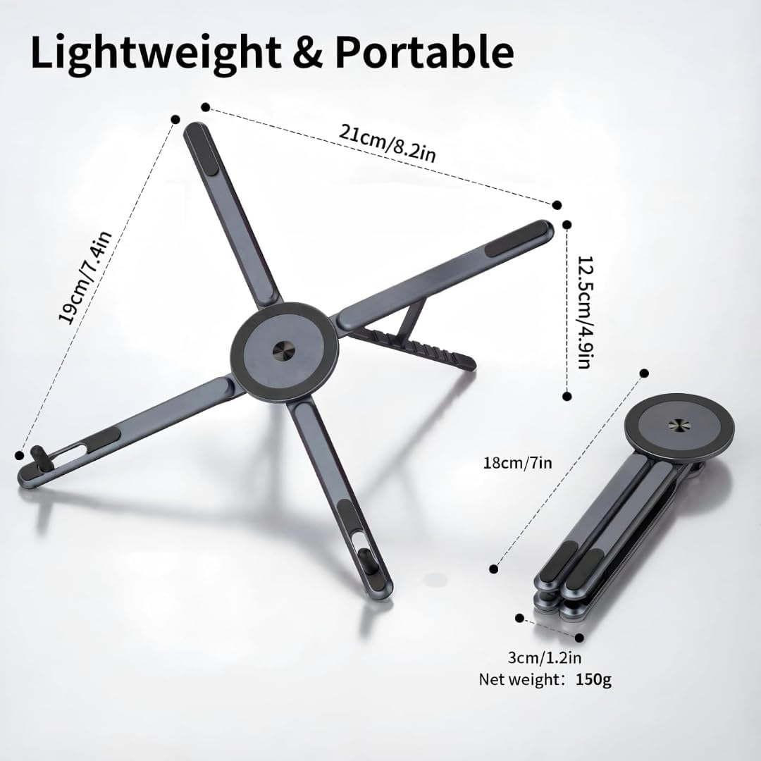 Foldable Laptop Stand – Adjustable & Portable