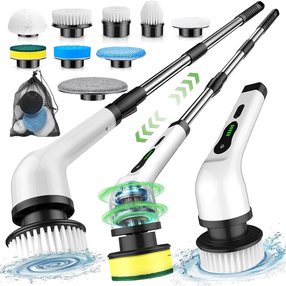 9-in-1 Electric Spin Cleaning Brush
