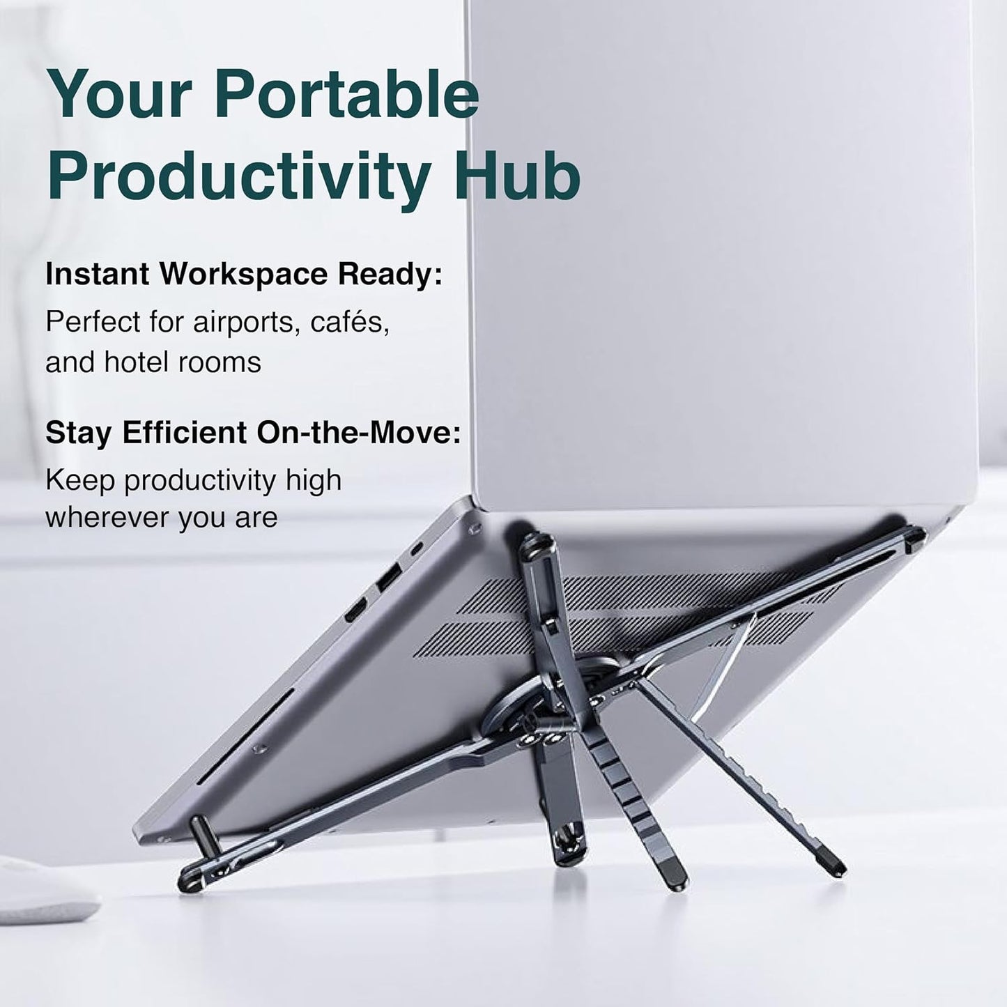 Foldable Laptop Stand – Adjustable & Portable