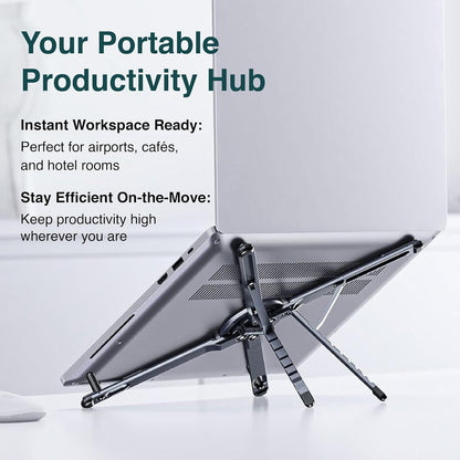 Foldable Laptop Stand – Adjustable & Portable