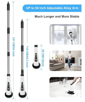 9-in-1 Electric Spin Cleaning Brush