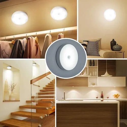 USB Rechargeable Motion Sensor LED Light with Magnetic Mount – Smart Night Light